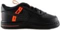 Кроссовки детские Nike Force 1 LV8 KSA черно-оранжевые CT4682-001