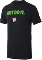 Футболка Nike NSW TEE JDI 12 MONTH черно-зеленая DB6473-010