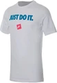 Футболка Nike NSW TEE JDI 12 MONTH бело-синяя DB6473-100