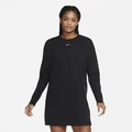 Платье женское Nike NSW ESSNTL DRESS LS черное CU6509-010