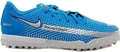 Сороконіжки (шиповки) підліткові Nike Phantom GT Academy TF синьо-сірі CK8484-400