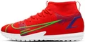 Сороконіжки (шиповки) підліткові Nike SUPERFLY 8 ACADEMY TF червоні CV0789-600