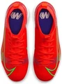 Сороконожки (шиповки) подростковые Nike SUPERFLY 8 ACADEMY TF красные CV0789-600