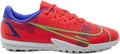Сороконожки (шиповки) подростковые Nike VAPOR 14 ACADEMY TF красные CV0822-600