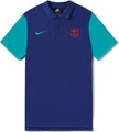 Футболка Nike FCB NSW POLO PQ CRE темно-синьо-бірюзова CV8695-455