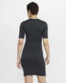 Платье женское Nike NSW AIR DRESS RIB черно-серое CZ8616-010