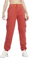 Спортивні штани жіночі Nike NSW CARGO PANT LOOSE FLC UU червоні DD3607-852
