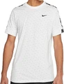 Футболка Nike NSW REPEAT SS TEE PRNT бело-черная DD3777-100