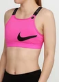Топик женский Nike CLASSIC LOGO BRA 2 черно-розовый BQ4808-686