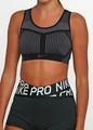 Топик женский Nike FENOM FLYKNIT BRA серо-черный AJ4047-010