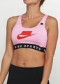Топик женский Nike MESH BACK SWOOSH BRA розовый AT1764-629