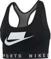 Топик женский Nike MESH BACK SWOOSH BRA черный AT1764-010