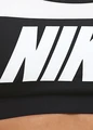 Топик женский Nike SPORT DISTRICT CLASSIC BRA черно-белый AQ0142-100