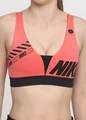 Топік жіночий Nike SPORT DISTRICT INDY PLUNGE кораловий AQ0138-850