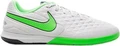 Футзалки (бампы) Nike React Tiempo Legend 8 Pro IC бело-салатовые AT6134-030