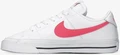 Кроссовки женские Nike Court Legacy бело-красные CU4149-100