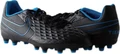 Бутсы детские Nike Tiempo Legend 8 Club MG черно-синие AT5881-090