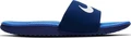 Шлепанцы подростковые Nike Kawa темно-сине-синие 819352-404