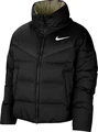 Куртка женская Nike NSW STMT DWN JKT черно-серая CU5813-010