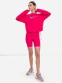 Свитшот женский Nike W NSW ICN CLSH LS TOP HBR розовый DC5294-615