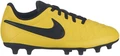 Бутсы детские Nike Majestry FG желто-черные AQ7897-701