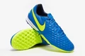 Сороконожки Nike Tiempo Legend 8 Pro TF сине-желтые AT6136-474