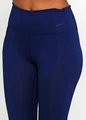 Лосины женские Nike ONE SPORT DISTRICT 7/8 сине-черные AQ0389-492