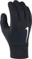 Перчатки тренировочные подростковые Nike Kids' Hyperwarm Field Player Football Gloves черные GS0322-013