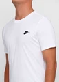 Футболка Nike Sportswear Tee Club Embroidered FTRA белая 827021-100