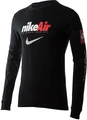 Футболка Nike NSW TEE LS SWOOSH BY AIR GX черная DJ1415-010