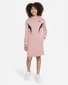 Платье подростковое Nike G NSW AIR FLC DRESS розовое DD7159-630
