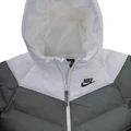 Куртка підліткова Nike NSW SYNTHETIC FILL JACKET чорно-сіро-біла CU9157-103