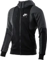 Толстовка Nike NSW AIR FZ BB HOODIE черно-темно-серая DD6456-010