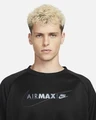 Кофта Nike AIR MAX PK CREW черная DJ5069-010
