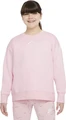 Свитшот подростковый Nike CLUB FLC BF CREW LBR розовый DD9124-663