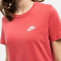 Футболка женская Nike CLUB TEE розовая DN2393-622