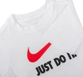 Футболка подростковая Nike TEE JDI SWOOSH белая AR5249-100