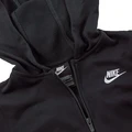 Толстовка підліткова Nike FT CLUB FZ чорна DD1698-010