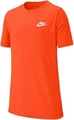 Футболка підліткова Nike TEE EMB FUTURA оранжева AR5254-869