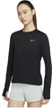 Жіночий лонгслів Nike DF ELEMENT CREW чорний CU3277-010