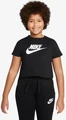 Футболка подростковая Nike TEE CROP FUTURA черная DA6925-012