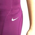 Лосини спортивні жіночі Nike DF FAST CROP бордові CZ9238-610