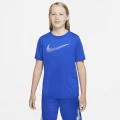 Футболка подростковая Nike DF HBR SS TOP синяя DM8535-480