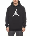 Толстовка Nike Jordan NFS JUMPMAN LOGO FLC PO черная DA6801-010