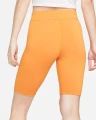 Шорты эластичные женские Nike ESSNTL MR BIKER SHORT оранжевые CZ8526-738
