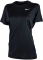 Футболка женская Nike DRY LEG TEE CREW черная AQ3210-010