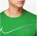 Футболка Nike DF UV RUN DVN MILER GX SS зелена DM4811-377