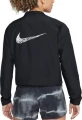 Вітровка жіноча Nike W NK SWOOSH RUN JACKET чорна DM7775-010