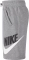 Шорты подростковые Nike B NSW CLUB + HBR SHORT FT серые CK0509-091