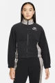 Куртка жіноча Nike W NSW PLSH JKT HTG чорна DD5712-010